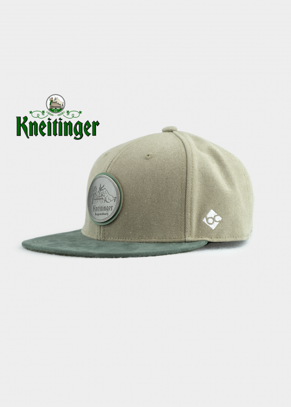 Cap "Kneitinger" - steingrau (Snapback)